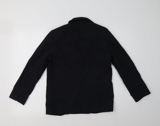 Topshop Womens Blue Jacket Blazer Size 8