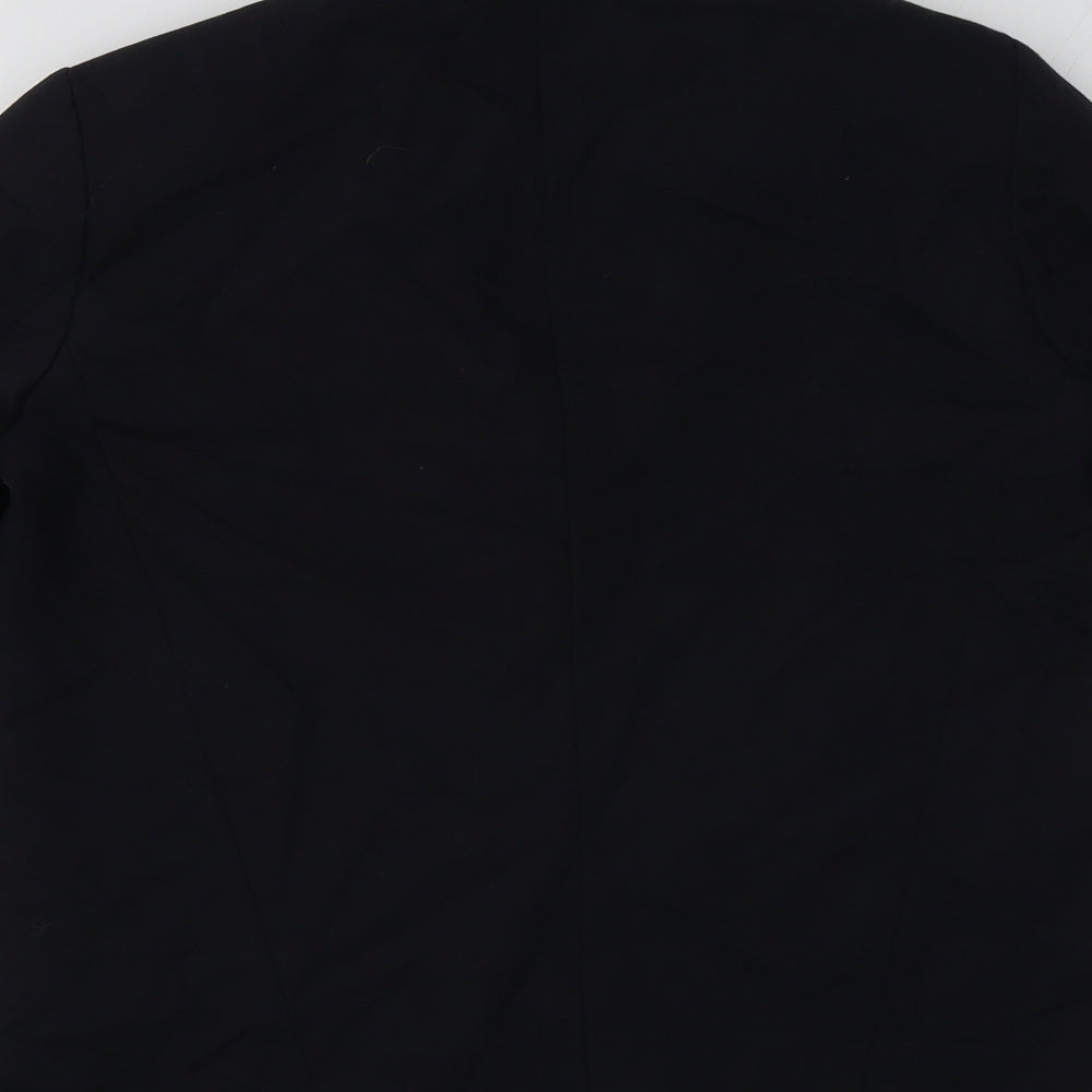 Topshop Womens Blue Jacket Blazer Size 8