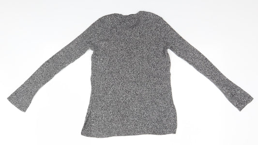 Womens UK Size S H&M Grey Pullover Jumper
