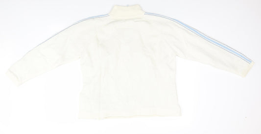 Womens UK Size 20 Marks and Spencer White Pullover Jumper