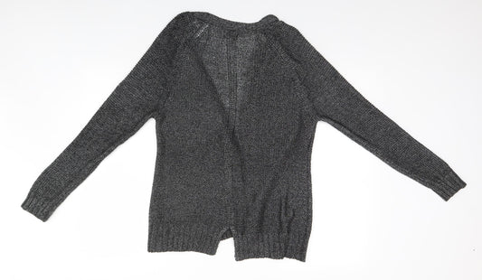 F&F Womens Silver Cardigan Jumper Size 14