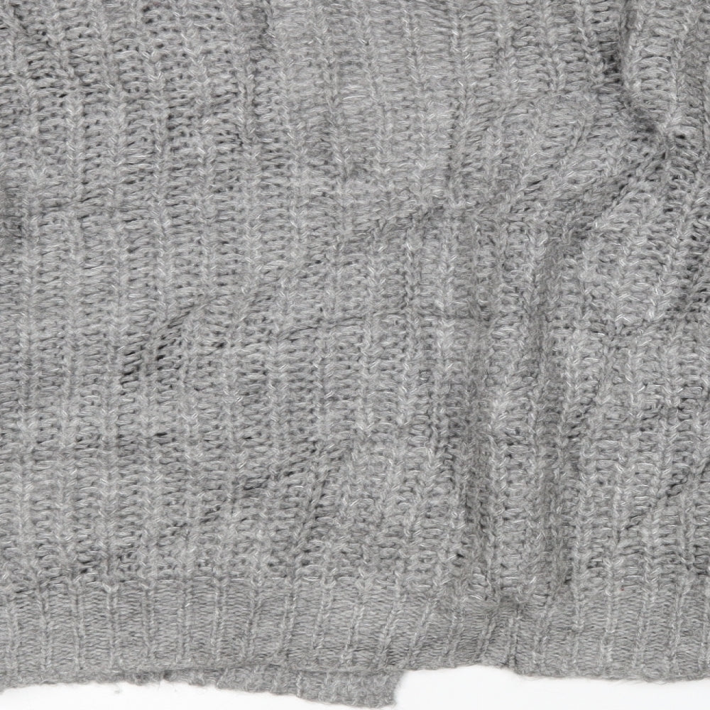 Primark Womens Grey Cardigan Jumper Size M