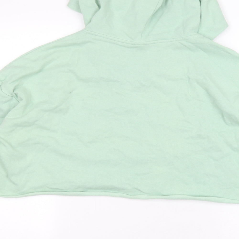 Womens UK Size 8 ASOS Green Pullover Hoodie