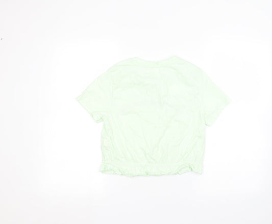 Primark Womens Green Basic T-Shirt Size S