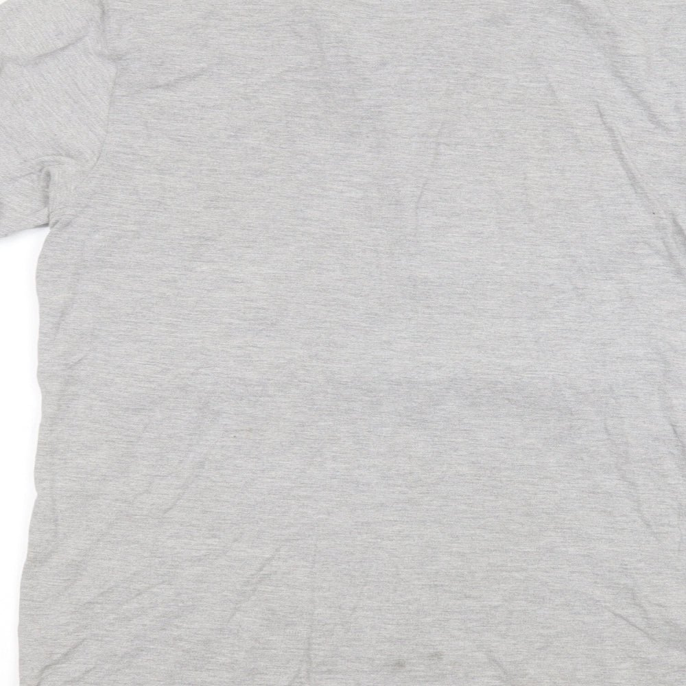 styler street Mens Grey Polo Size M