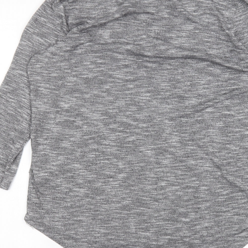 Matalan Womens Grey Basic T-Shirt Size 14