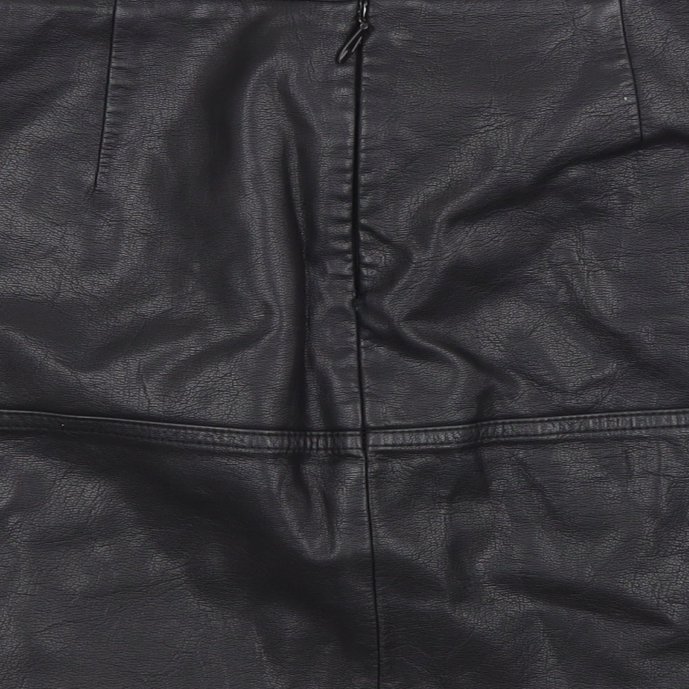 New Look Womens Beige Polyurethane Maxi Skirt Size 12