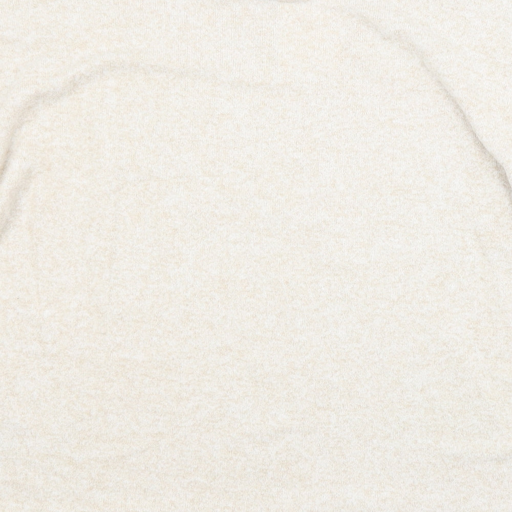 Womens UK Size S H&M Beige Pullover Jumper
