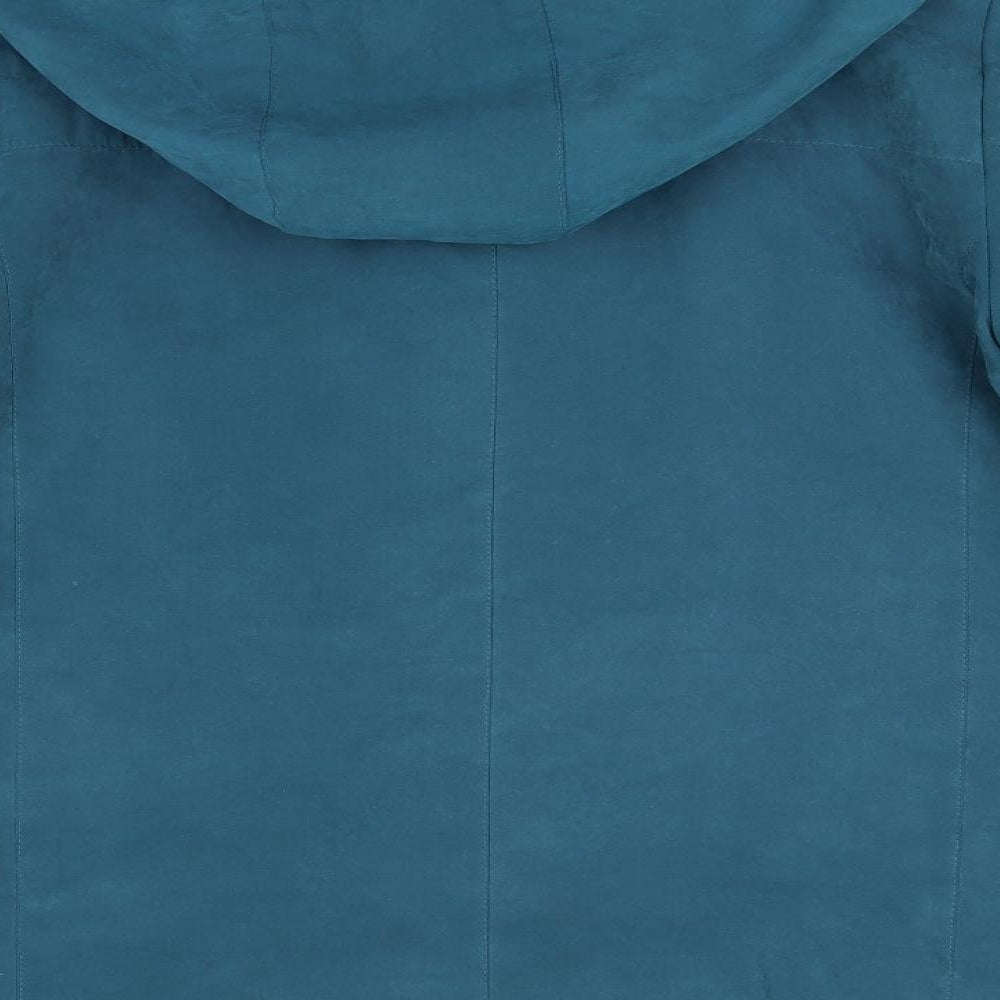 Womens UK Size 14 EWM Blue Anorak Coat
