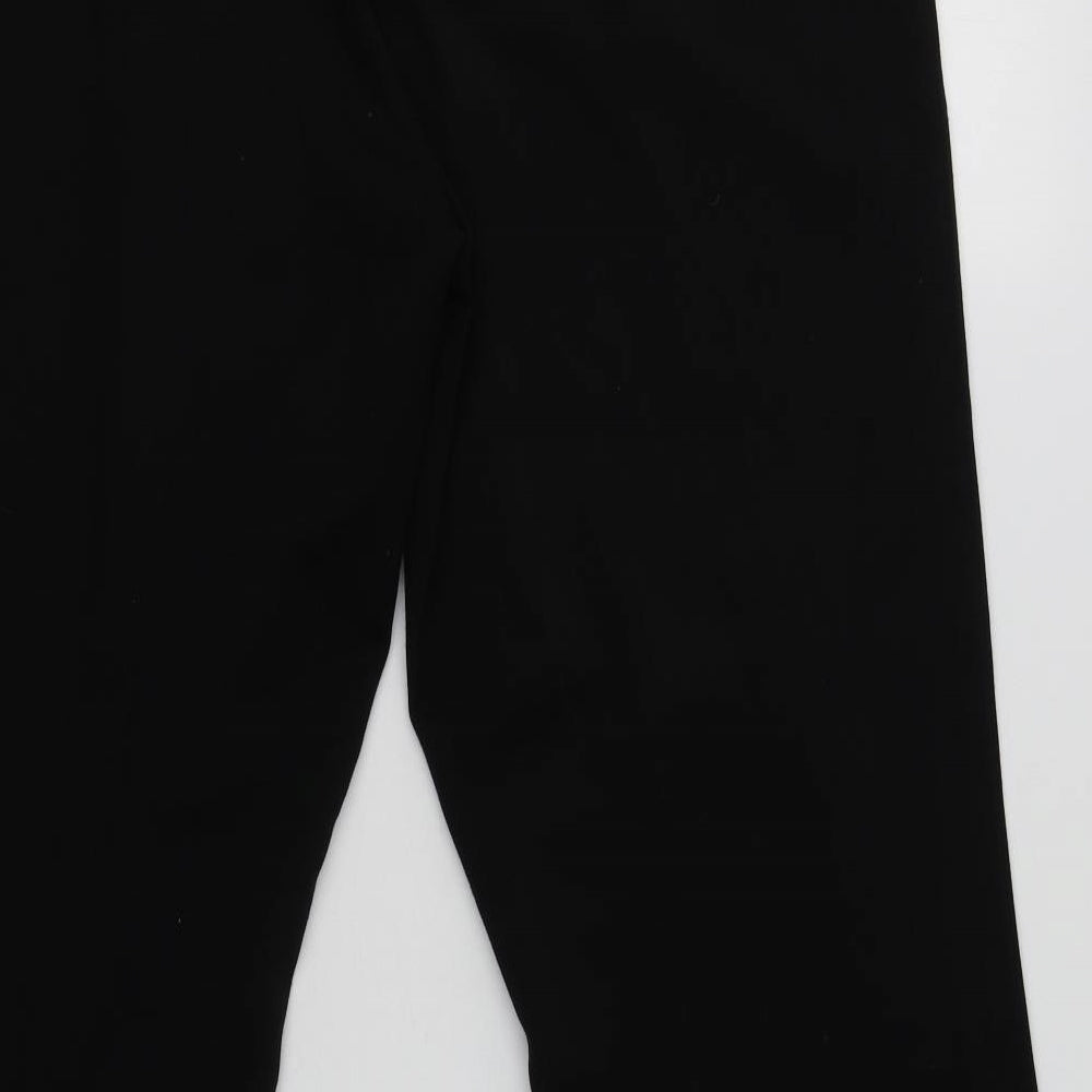 Brand and care label for Avenue women’s black polyester dress pants trousers, size UK 16, 30-inch leg regular