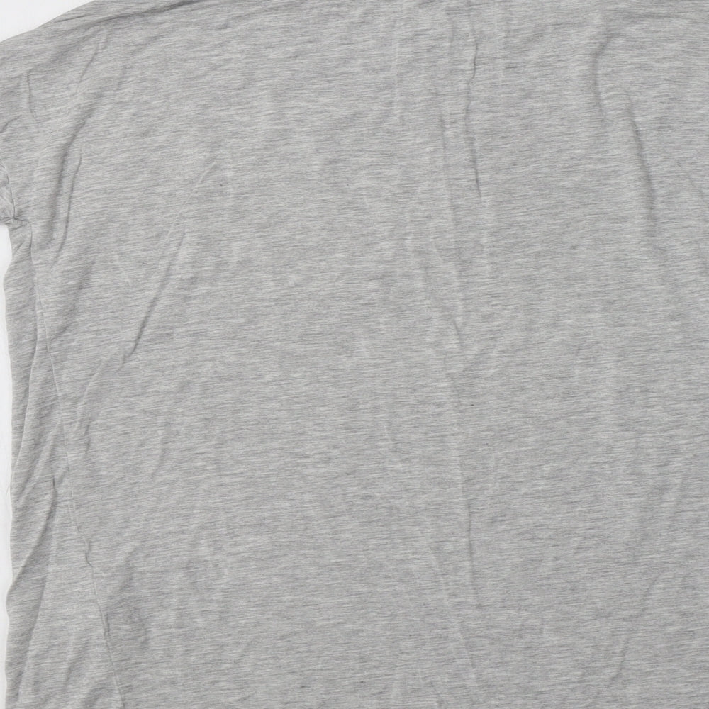 JD Williams Womens Grey Viscose Top Lounge Set Size 10 - Star
