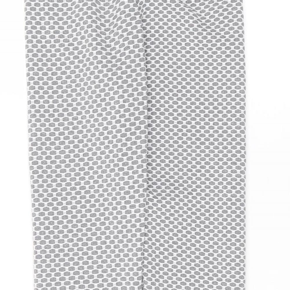 Womens UK Size M Preworn Jogger White Leggings