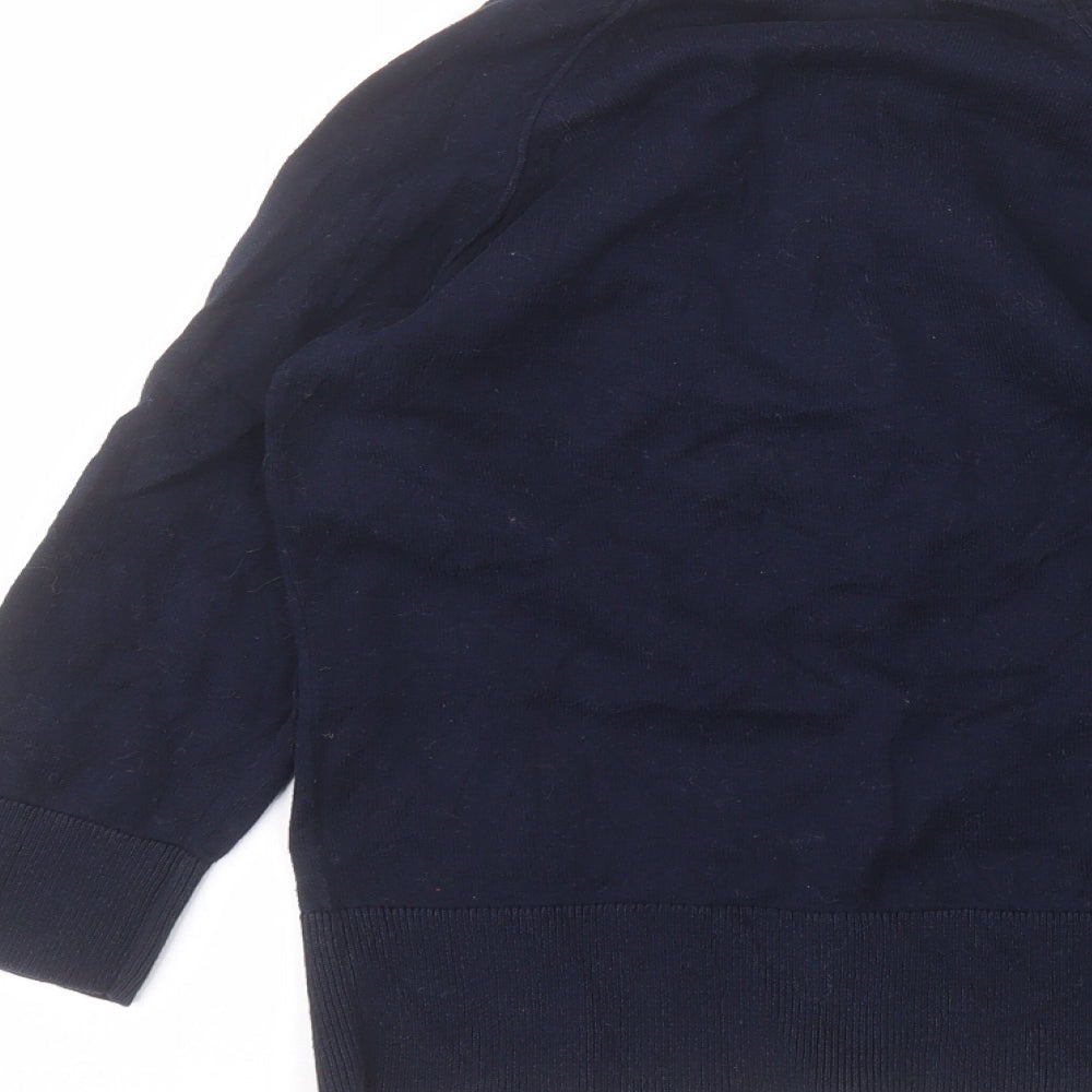 Womens UK Size 10 Debinhams Blue Cardigan Jumper