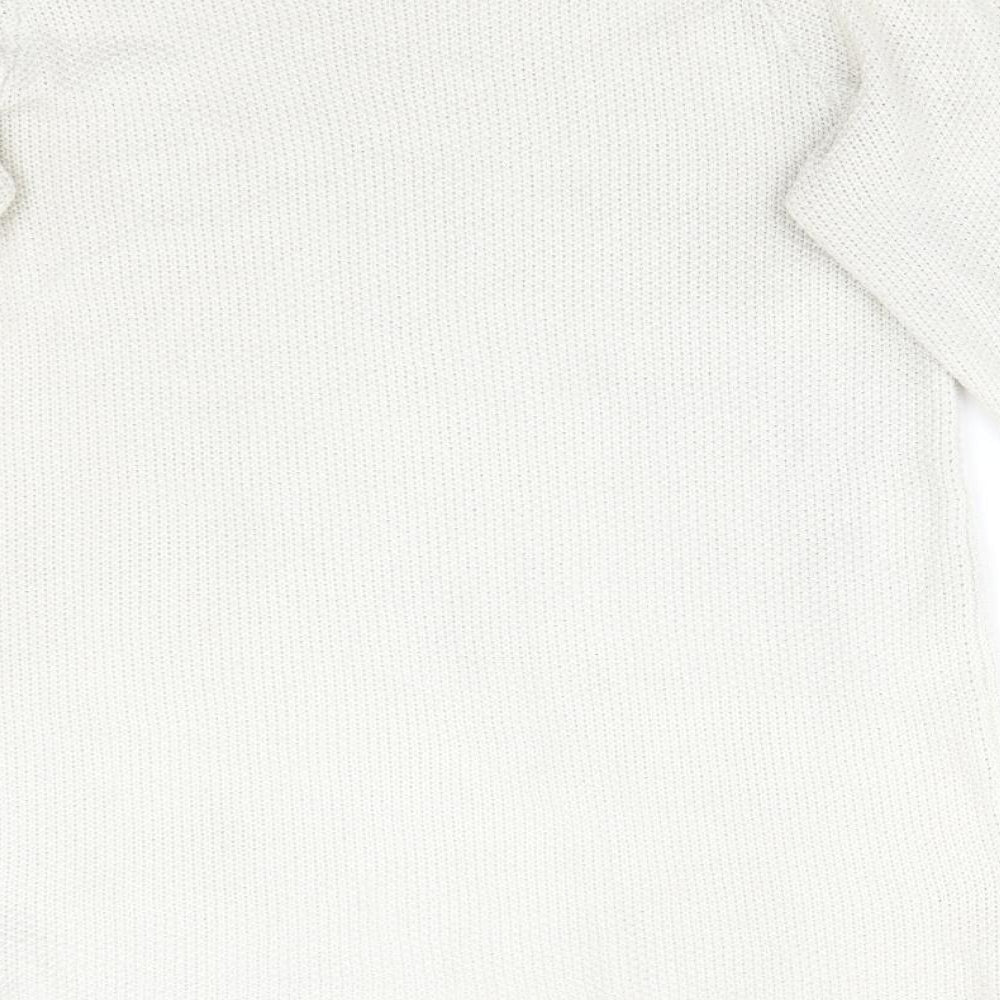 Mens UK Size S H&M White Pullover Sweatshirt