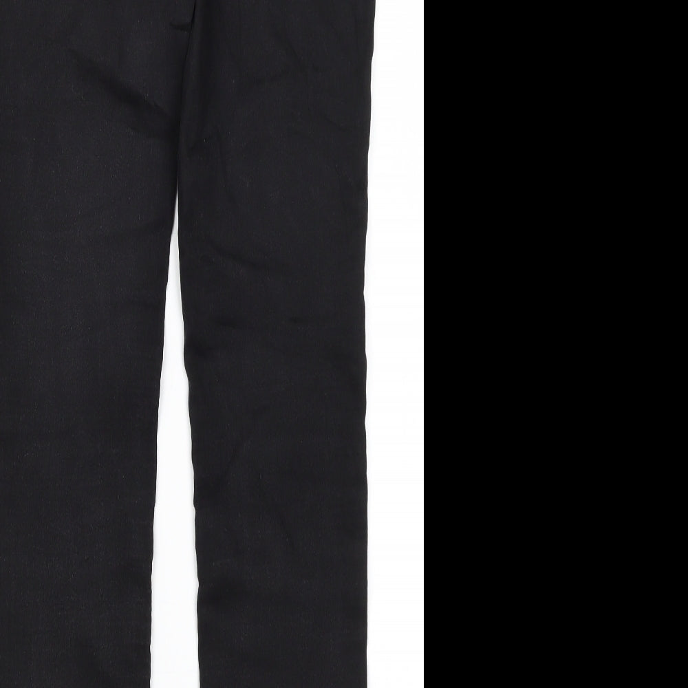 Debenhams Womens Black Cotton Jegging Jeans Size 10 L29 in Regular