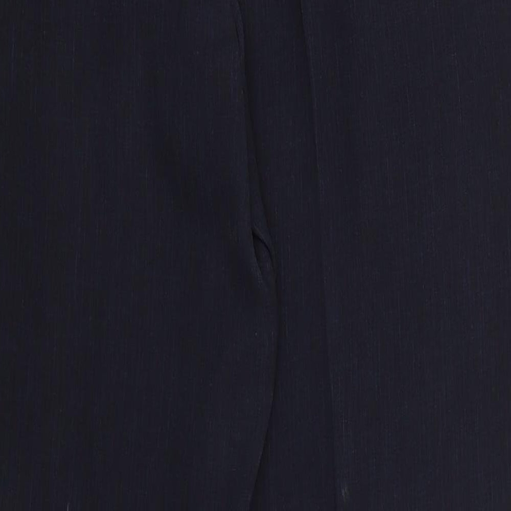 Womens UK Size 14 Taifun Regular Fit Blue Trousers