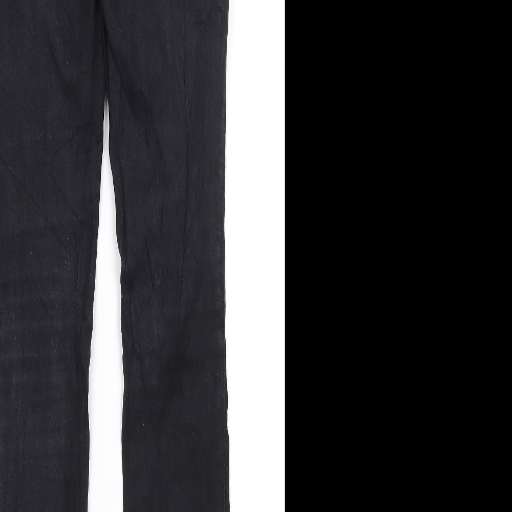 Womens UK Size S Dr Denim Regular Fit Skinny Black Jeans