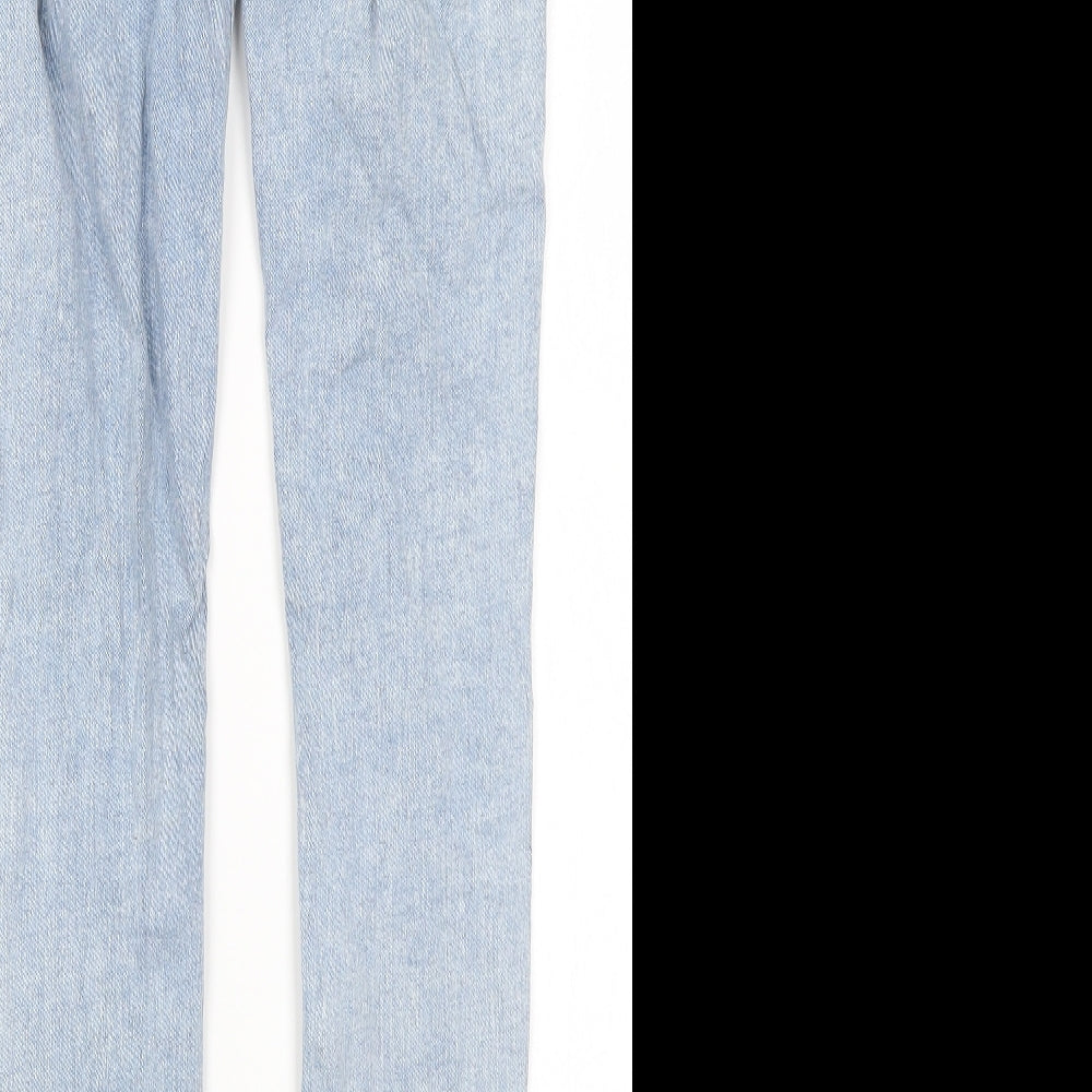 Womens UK Size 26 in H&M Regular Fit Skinny Blue Jeans