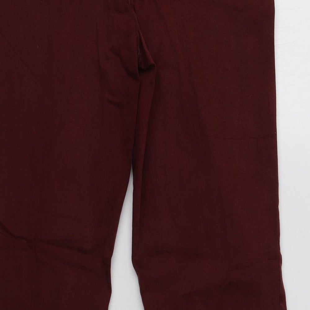 Womens UK Size 10 Mac Jeans Regular Fit Bootcut Purple Jeans