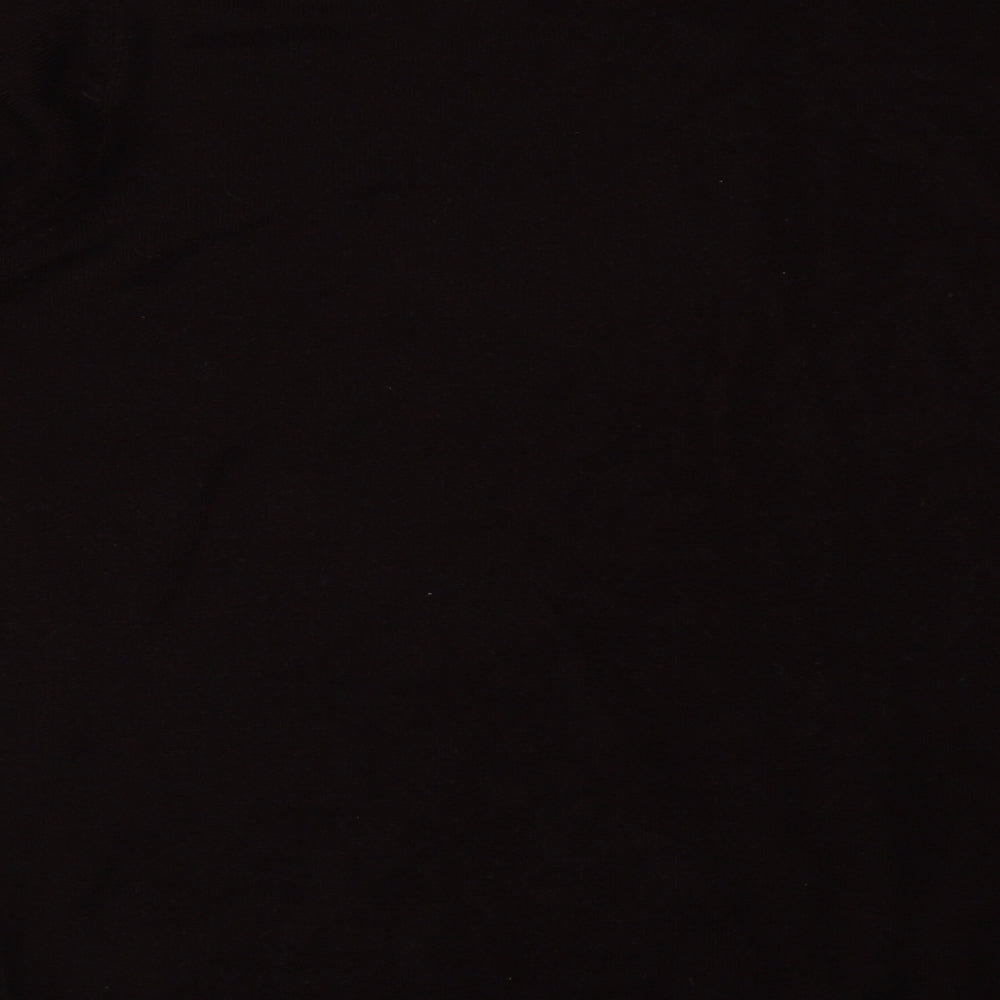 F&F Mens Purple Collared Acrylic Pullover Jumper Size XL