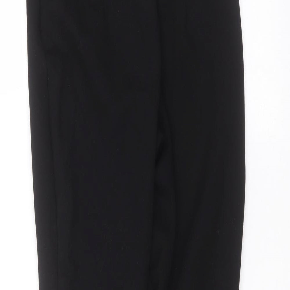 Womens UK Size 8 ASOS Regular Fit Black Trousers