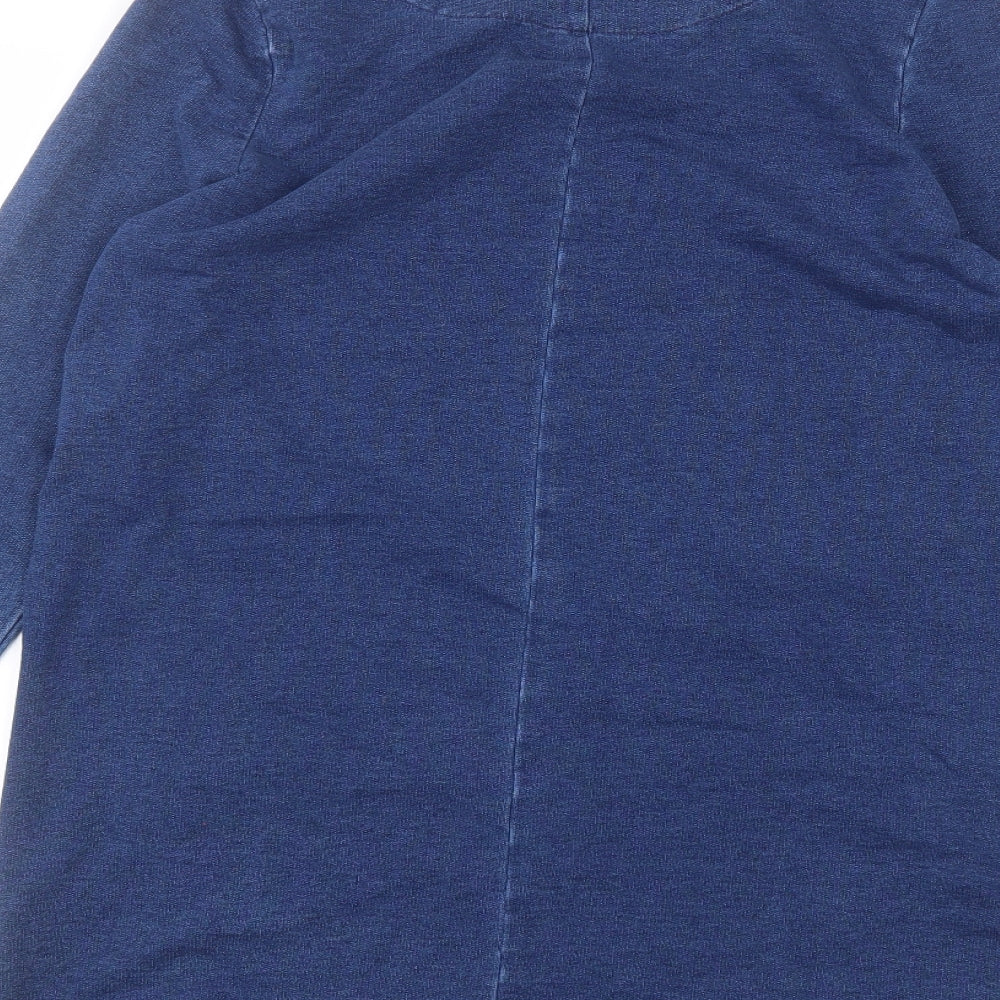 Womens UK Size 10 TU Blue Basic T-Shirt