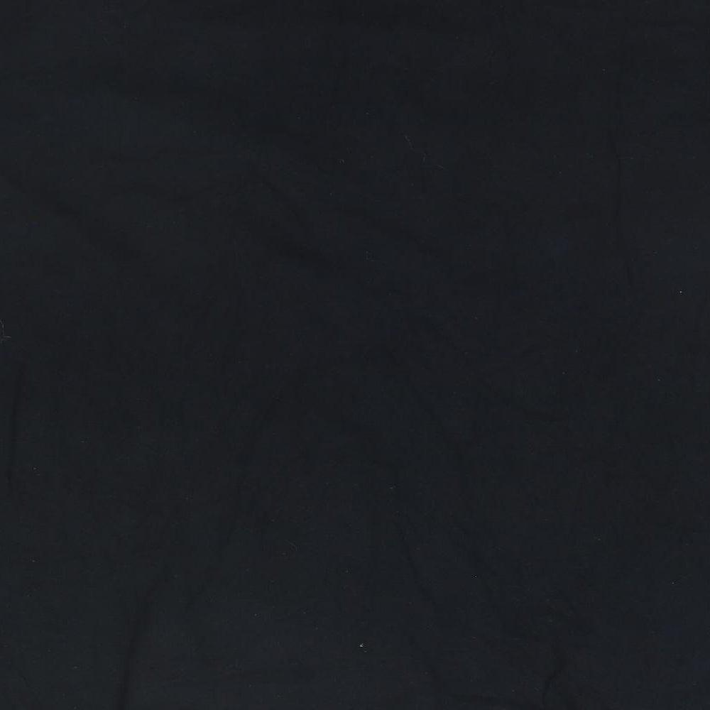Mens UK Size M Gildan Black T-Shirt