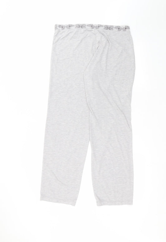 Womens UK Size 12 Debinhams Regular Fit Grey Trousers
