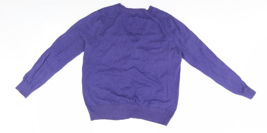 Womens UK Size 12 NEXT Blue Cardigan Jumper