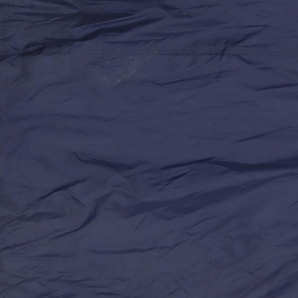 essence Womens Blue Rain Coat Coat