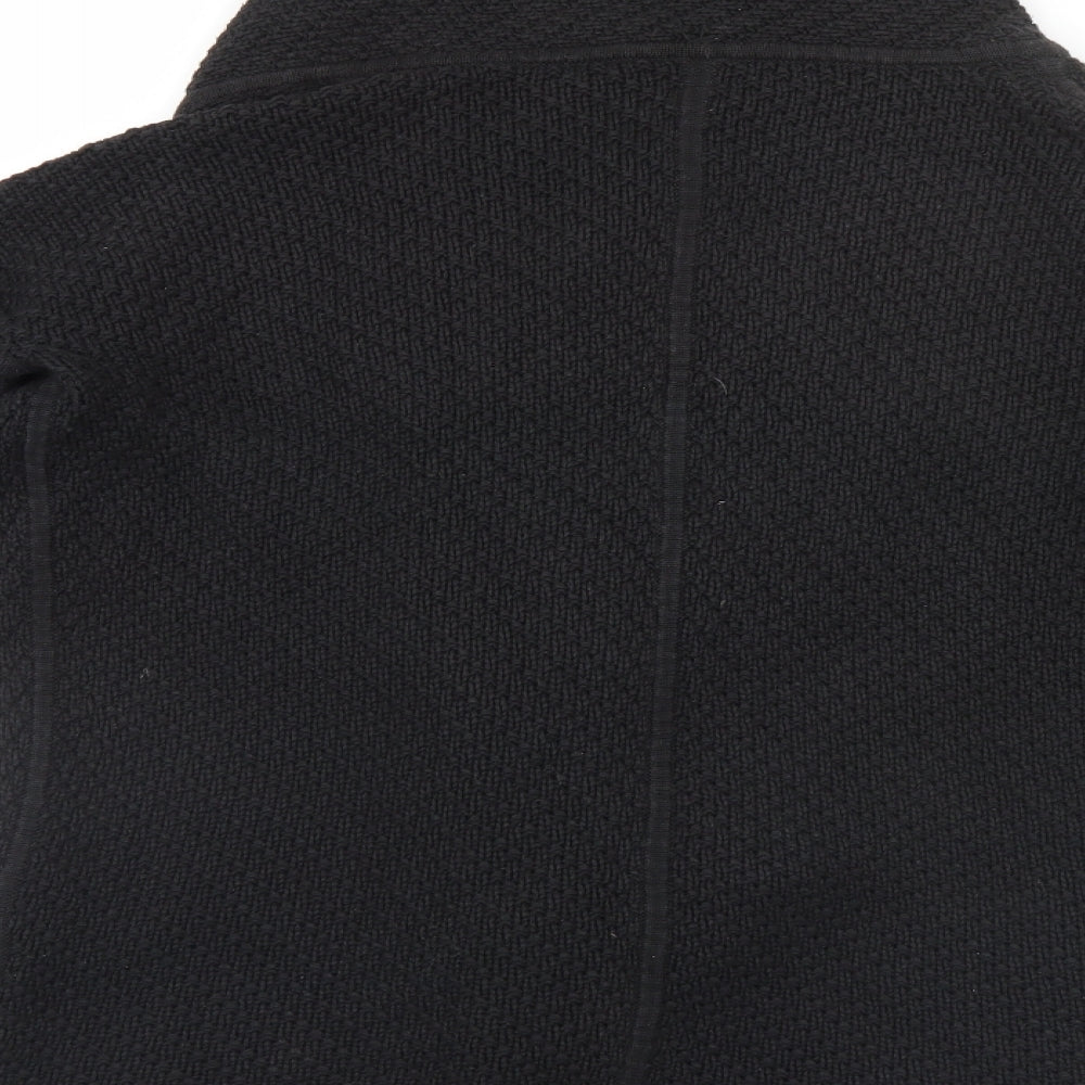 Womens UK Size Preworn Black Cardigan Jumper