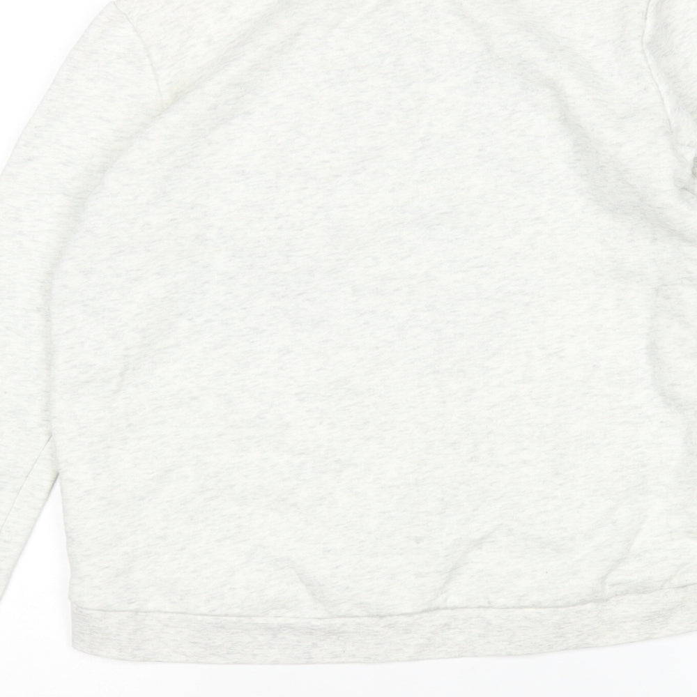 H&M Girls Grey Cotton Pullover Sweatshirt Size 11-12 Years - Unicorn