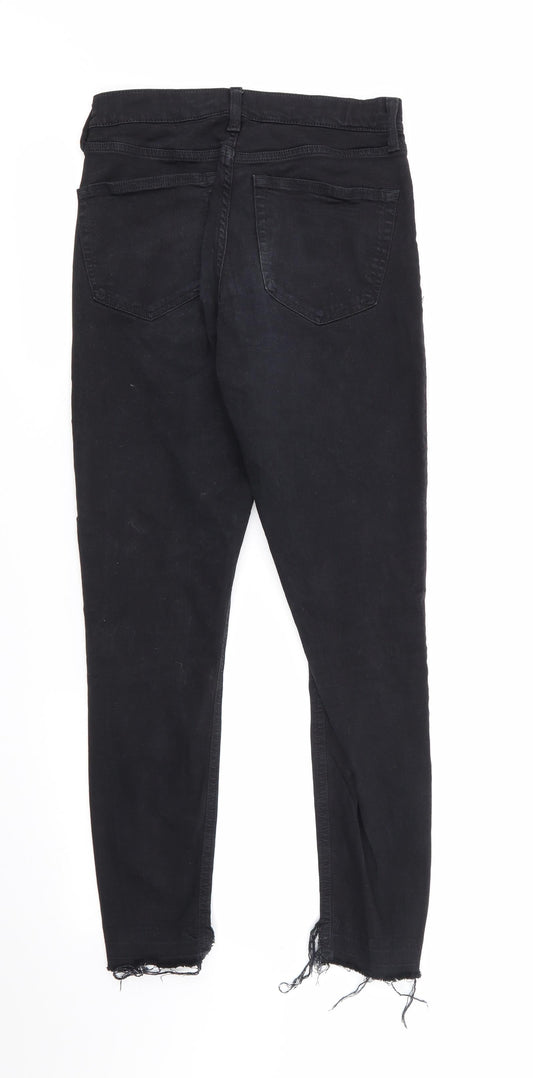 Mens UK Size 28 in Topshop Jamie Regular Fit Skinny Black Jeans