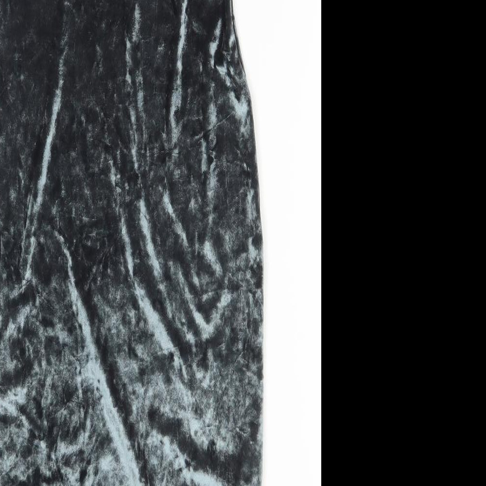 IX LONDON Womens Green Polyester Bodycon Size 12 Sweetheart