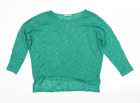 Womens UK Size 16 Atmosphere Green Pullover Jumper