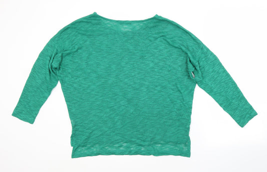 Womens UK Size 16 Atmosphere Green Pullover Jumper