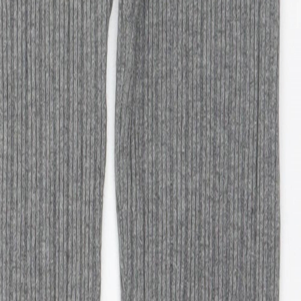 Womens UK Size 10 ASOS Regular Fit Grey Trousers