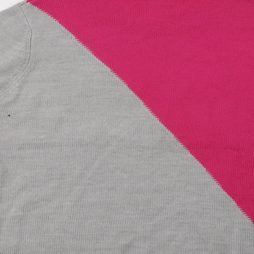 Womens UK Size 14 Studio Grey Pullover Jumper