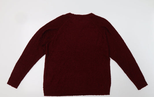 Womens UK Size 18 Studio Red Pullover Jumper