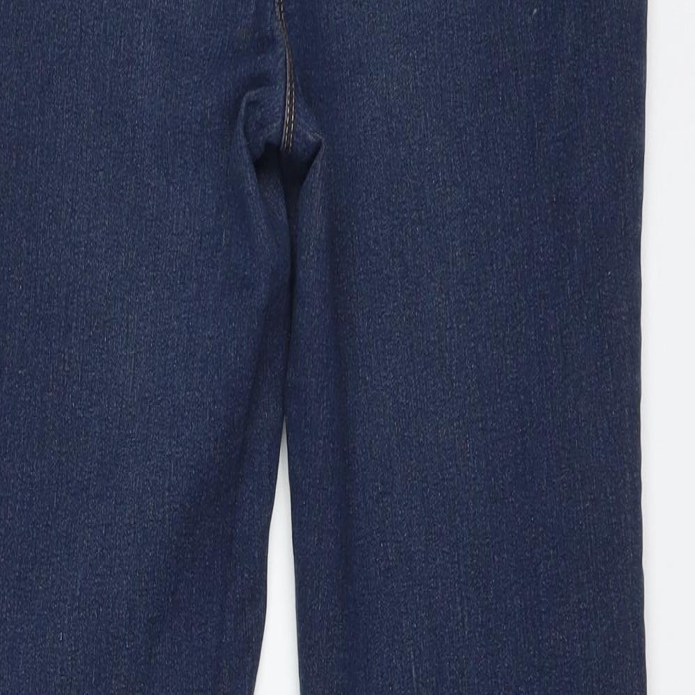 Womens UK Size 10 Papaya Regular Fit Skinny Blue Jeans