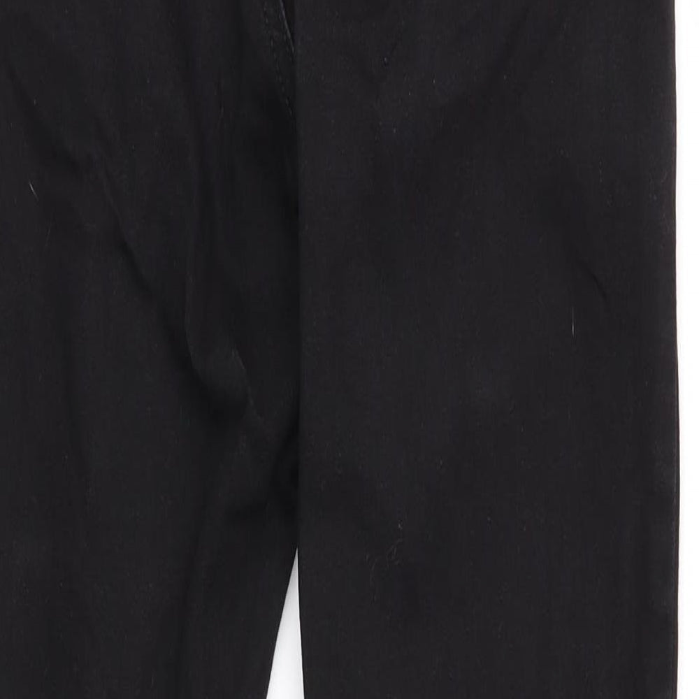 Denim Co Womens Black Cotton Skinny Jeans Size 12 L28 in Regular