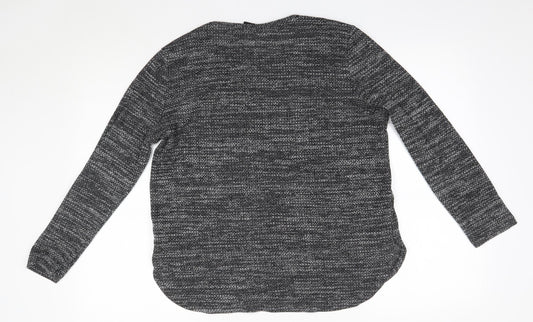 Womens UK Size 14 New Look Grey Pullover Jumper