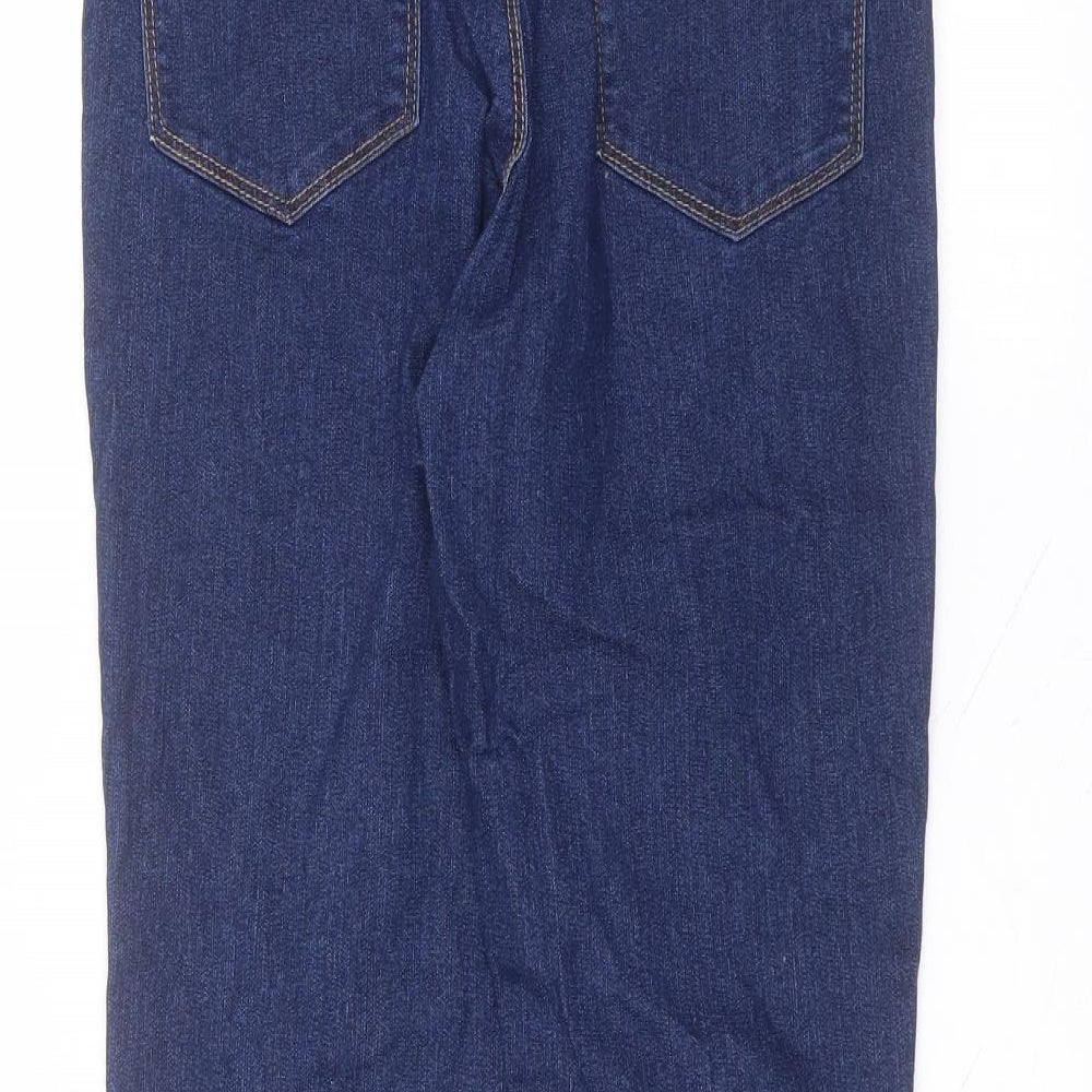 365 Denim Womens Blue Cotton Skinny Jeans Size 10 L26 in Regular