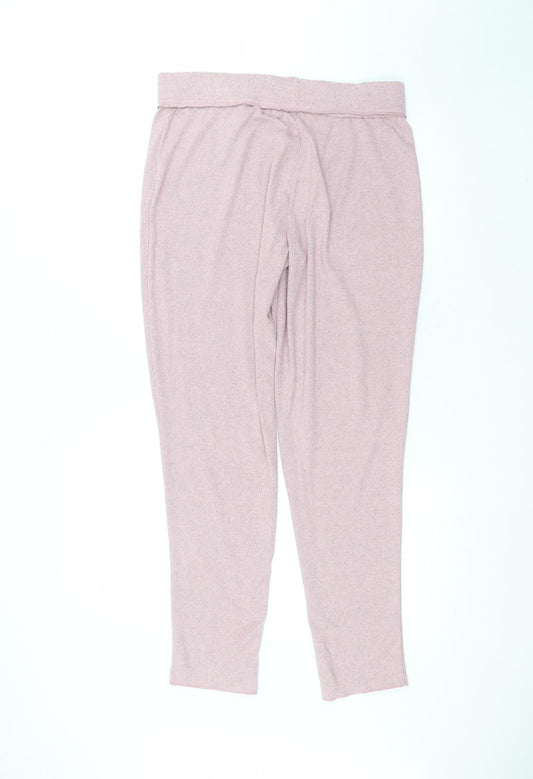 St Bernard Womens Pink Polyester Trousers Size M L28 in Regular