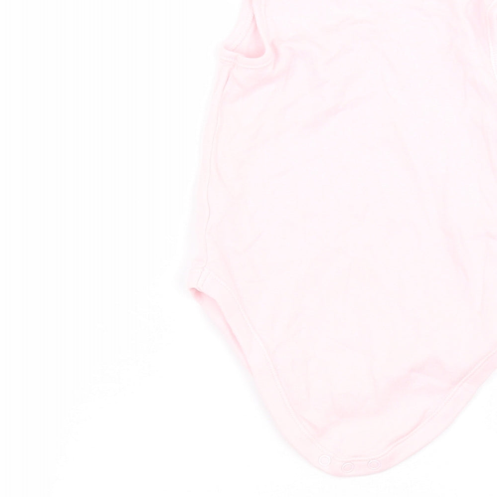 Nutmeg Baby Pink Cotton Babygrow One-Piece Size 12-18 Months