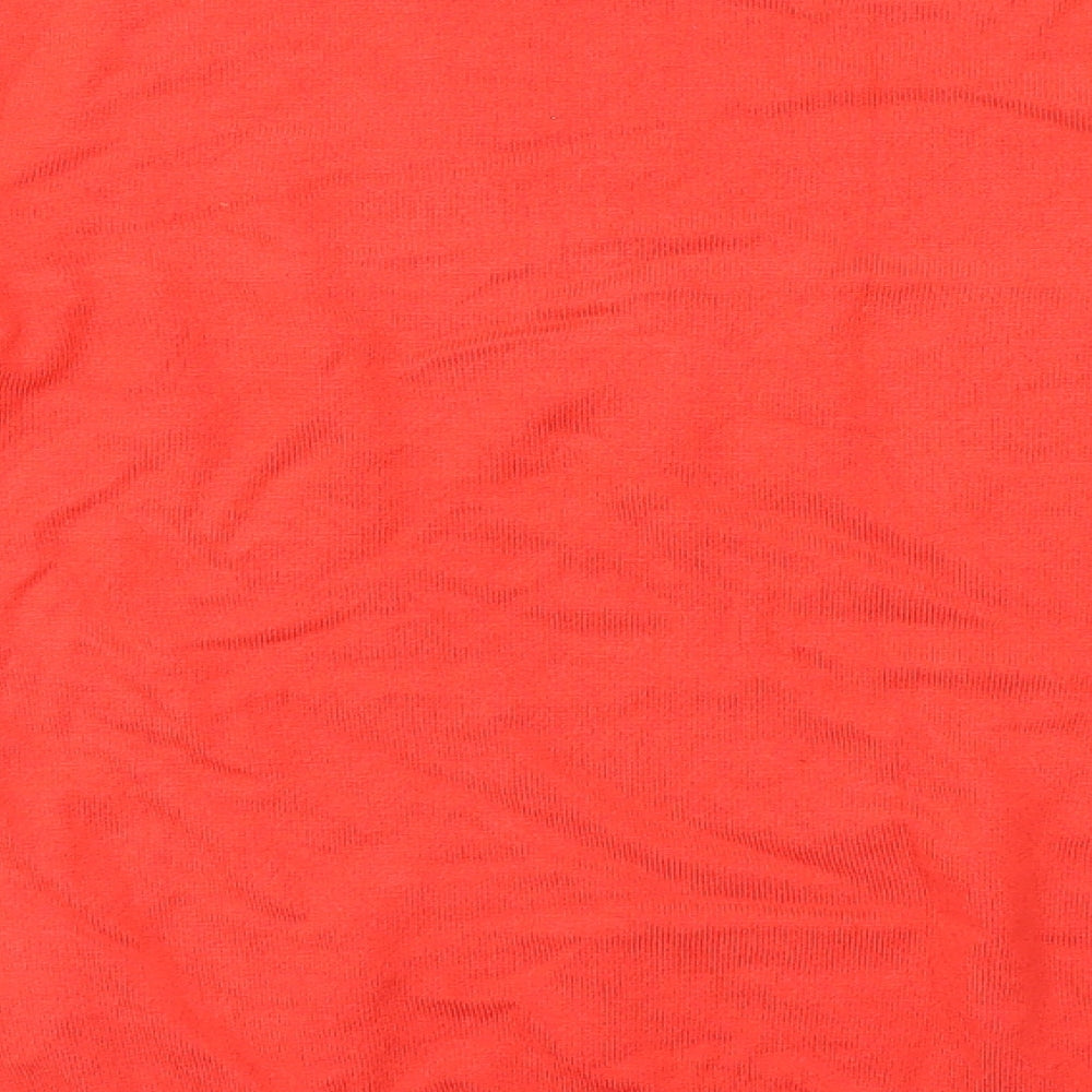 George Womens Red Round Neck Viscose Pullover Jumper Size 10