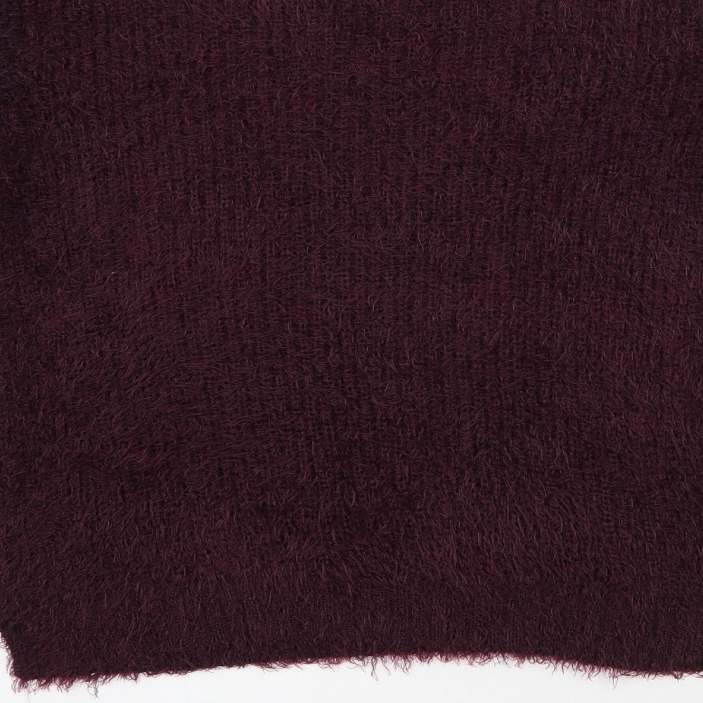 Womens UK Size L H&M Purple Pullover Jumper