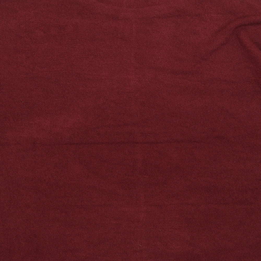 Womens UK Size 10 Pep and Co Red Pullover Jumper