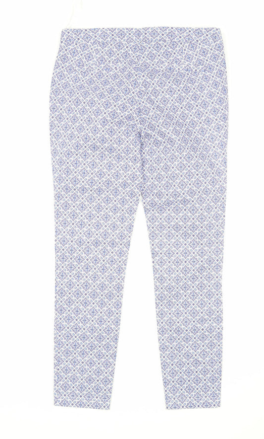 Womens UK Size 10 Dorothy Perkins Regular Fit Multicoloured Trousers