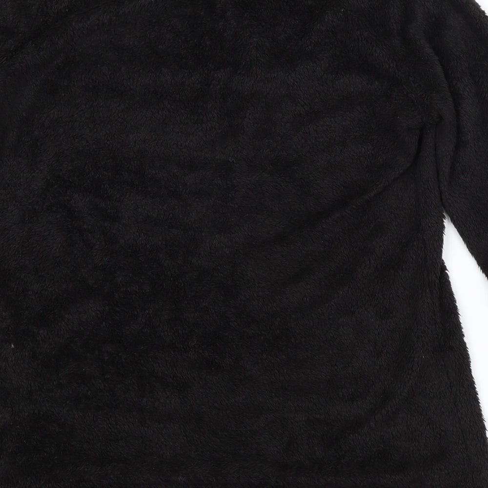Womens UK Size 2XL Preworn Black Pullover Jumper